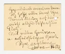 Brief von Dora Hitz an Ottilie W. Roederstein, 1908
