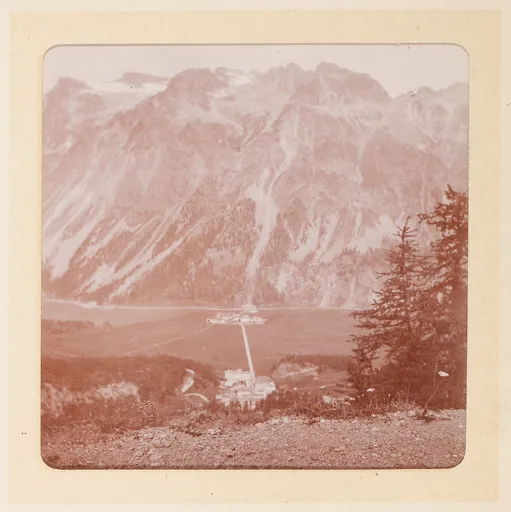 Blick auf den Piz Lagrev bei Sils im Engadin