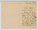 Brief von Anny Stebler-Hopf an Ottilie W. Roederstein, um 1906 (?)