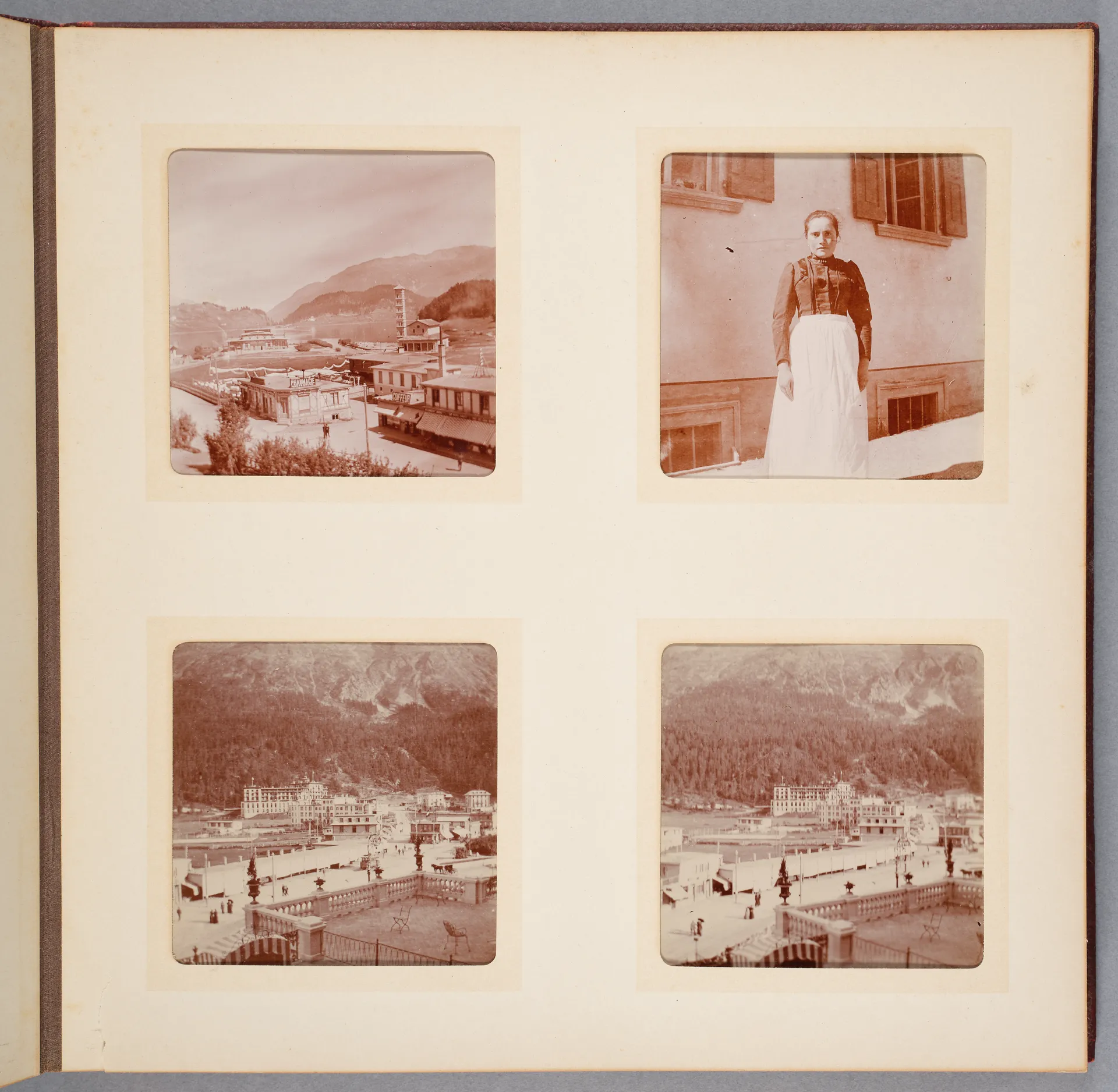Fotoalbum: Sils Maria, Ansbach, Rothenburg, 1898, Seite 8