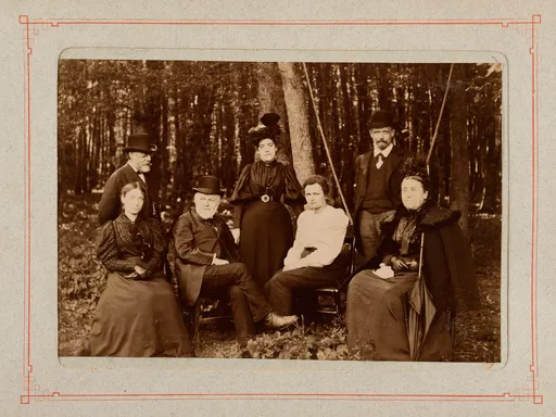 Ottilie W. Roederstein mit den Famillen Smith und Henner, Nogent-sur-Marne