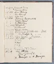 Besucherbuch des Ateliers von Ottilie W. Roederstein in Hofheim am Taunus