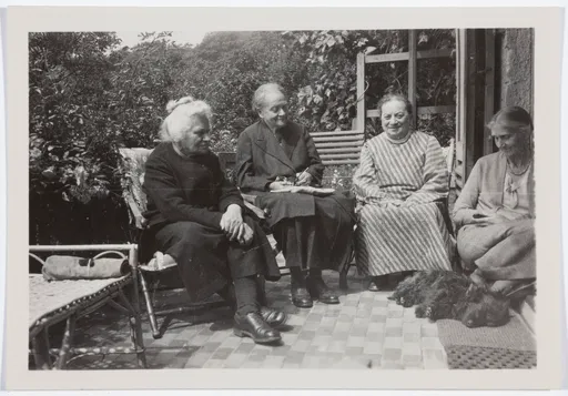 Ottilie W. Roederstein, Jeanne Smith, Emma Kopp und Phoebe Donken