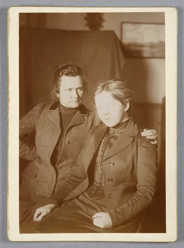 Ottilie W. Roederstein und Martha Sommer