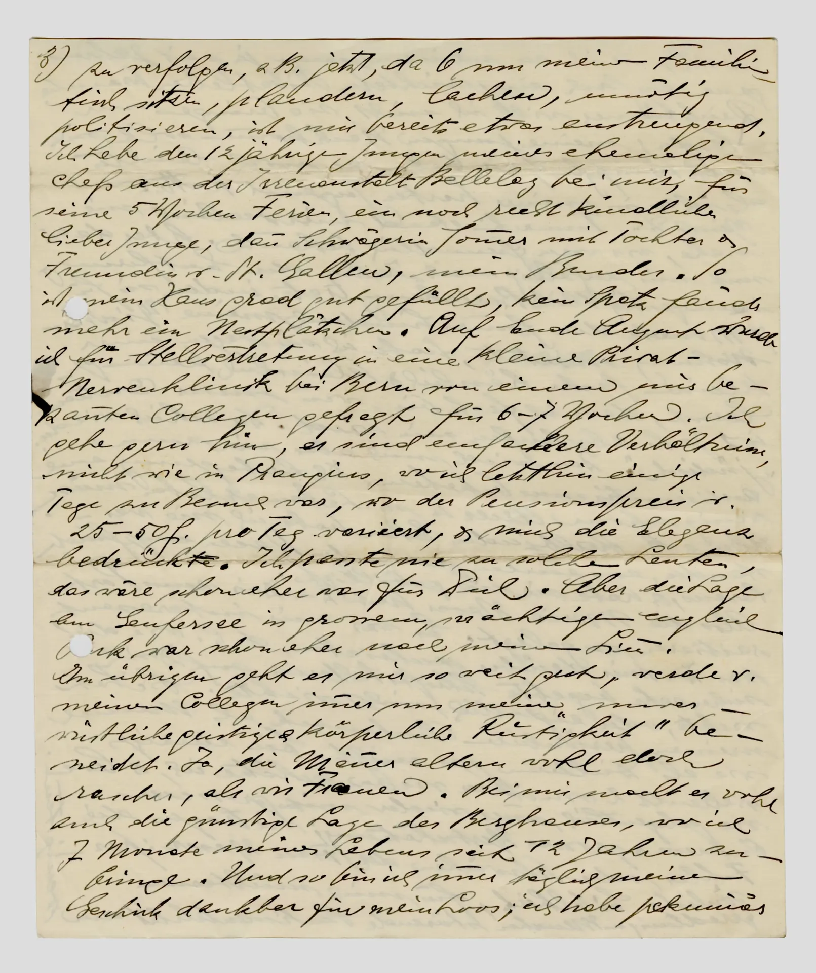 Brief von Martha Sommer an Ottilie W. Roederstein, 20. Juli 1937