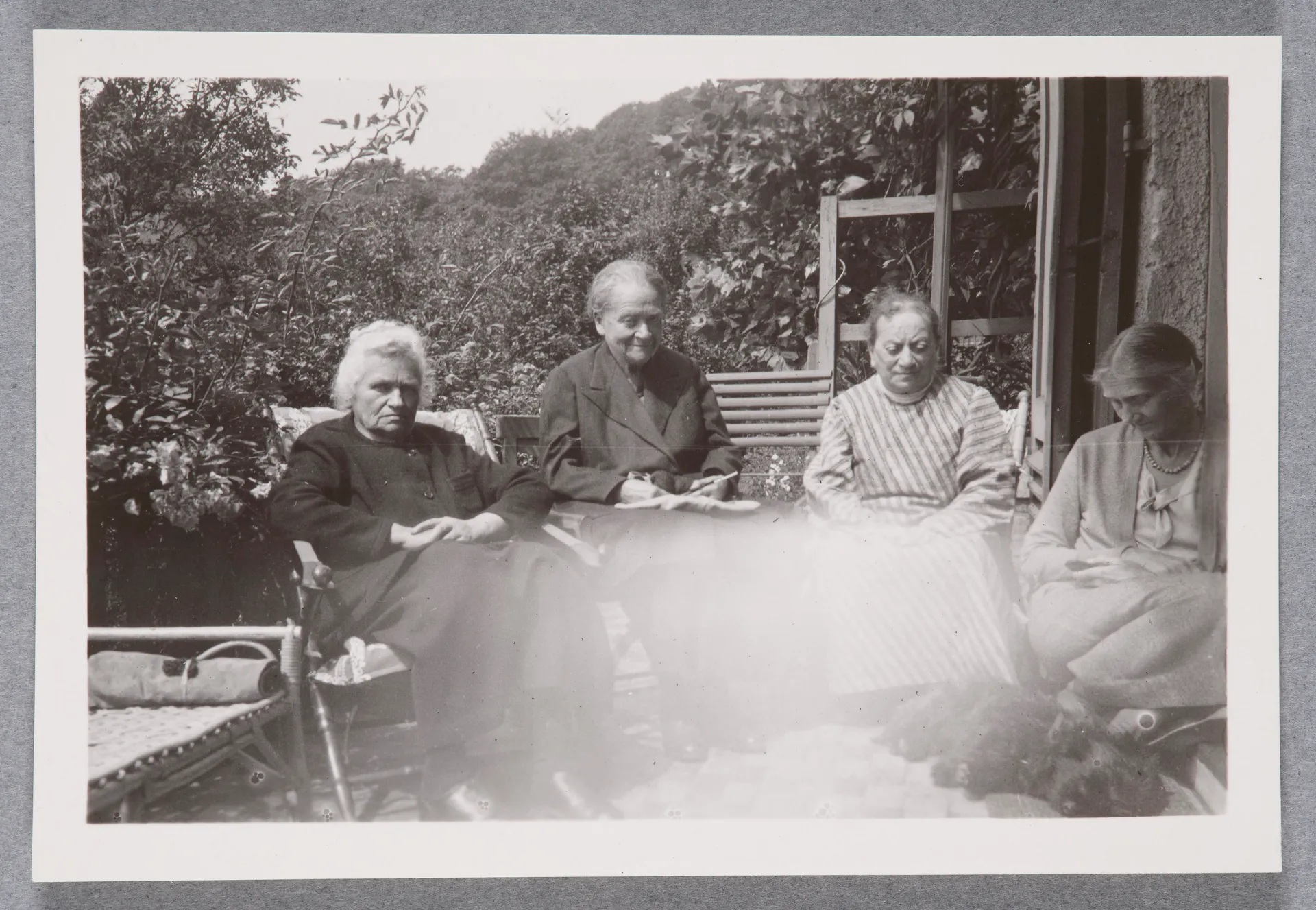 Ottilie W. Roederstein, Jeanne Smith, Emma Kopp und Phoebe Donken
