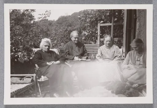 Ottilie W. Roederstein, Jeanne Smith, Emma Kopp und Phoebe Donken