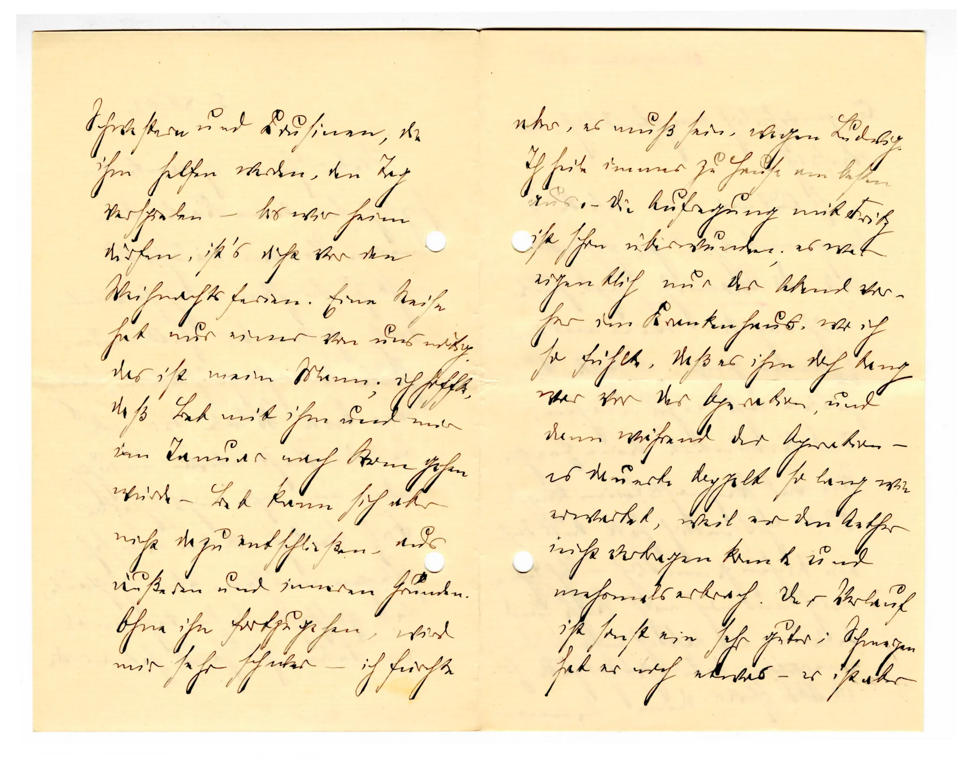 Brief von Anna Edinger an Elisabeth H. Winterhalter, 5. Dezember 1903