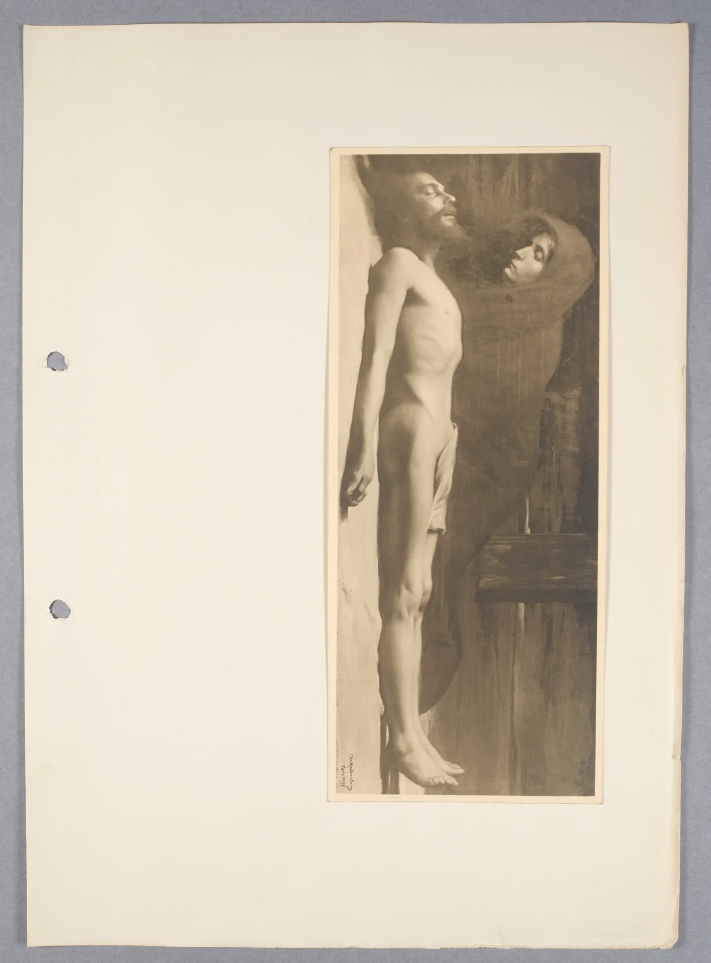Ottilie W. Roederstein, Pietà, Gemälde, 1897