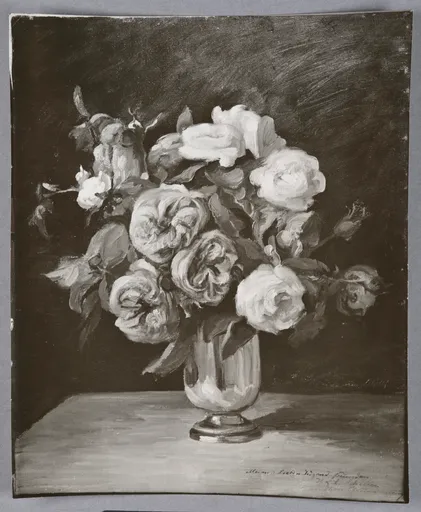 Ottilie W. Roederstein, Rosen, Gemälde, 1907