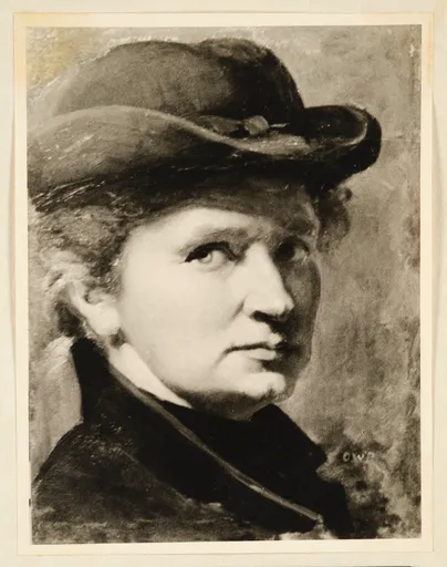Ottilie W. Roederstein, Portrait de l'auteur, Gemälde, um 1899