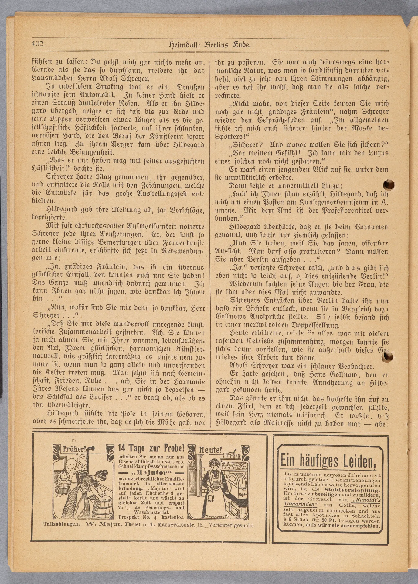 Elisabeth Mentzel und Julia Virginia Laengsdorff, Frankfurt a. M. und seine Frauen, in: Frauen-Rundschau, Jahrgang 8, Heft 14 [1907]