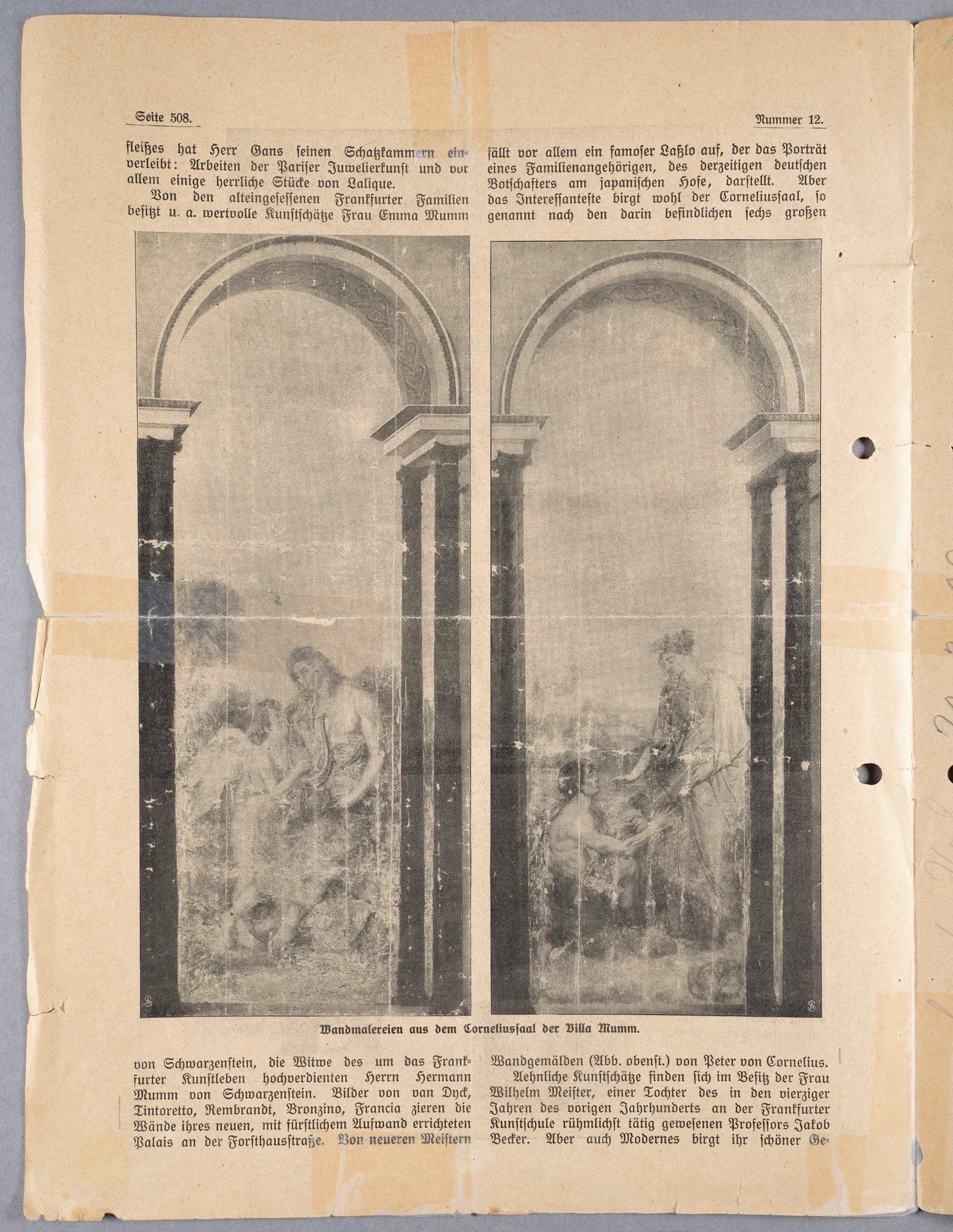 Julia Virginia, Aus Frankfurter Privatkunstsammlungen, in: Die Woche, 20. März 1909 (?)